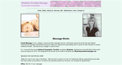 Desktop Screenshot of muskokaswedishmassage.com